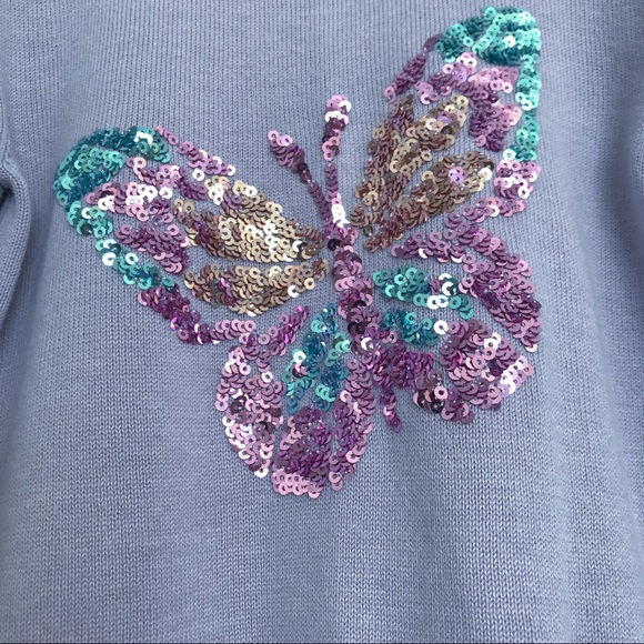Children’s Place | Butterfly Sweater | Size S 5/6 - Picture 2 of 4